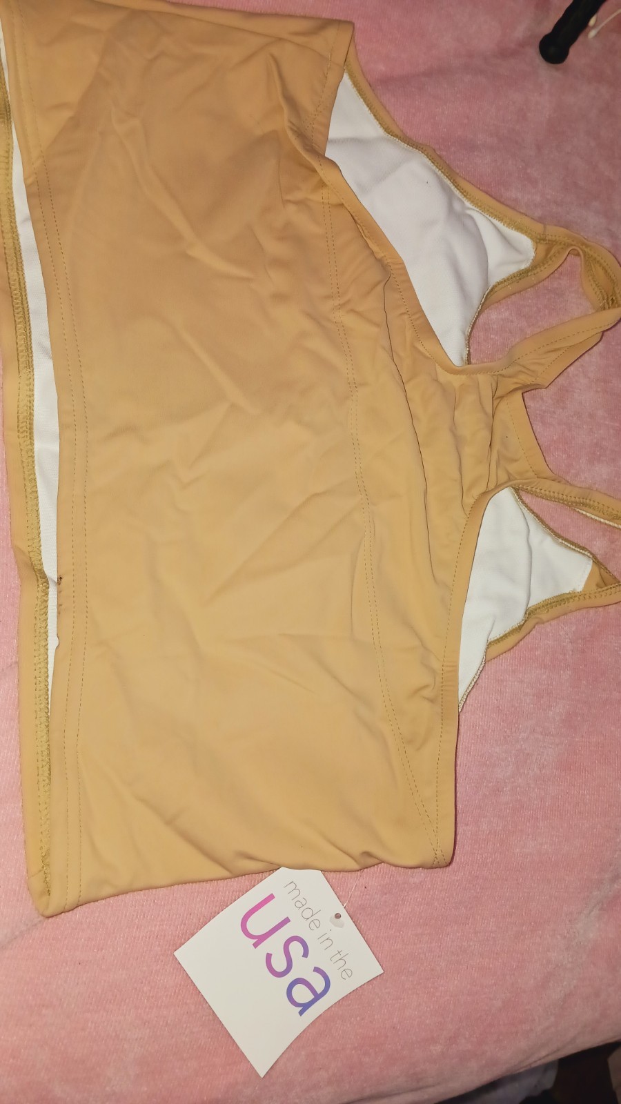 gc2b Chest Half Binder Nude Compression Top Size 5X, New With Tags