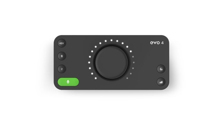 Audient EVO 4 USB Audio Interface for Live streaming, recordists, podcasters NEW