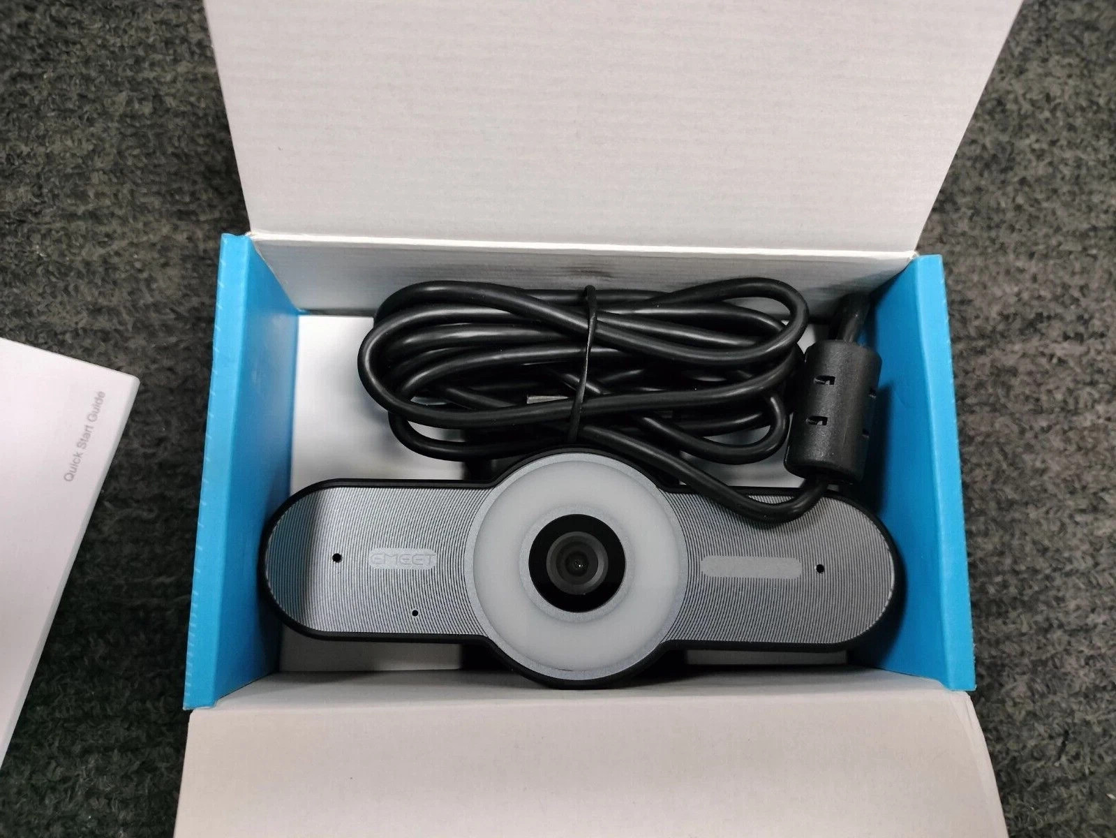 EMEET C970L Streaming Camera1 080P 60FPS Webcam with Microphone Light