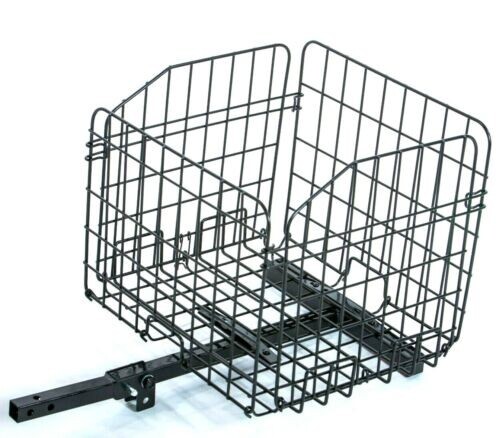 Folding Rear Basket Accessory for Pride Mobility Scooter Sturdy OPEN BOX