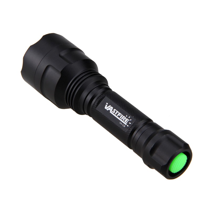 Mounted Light, Red LED Flashlight Torch, With Scope Mount Coyote Varmint Hunting