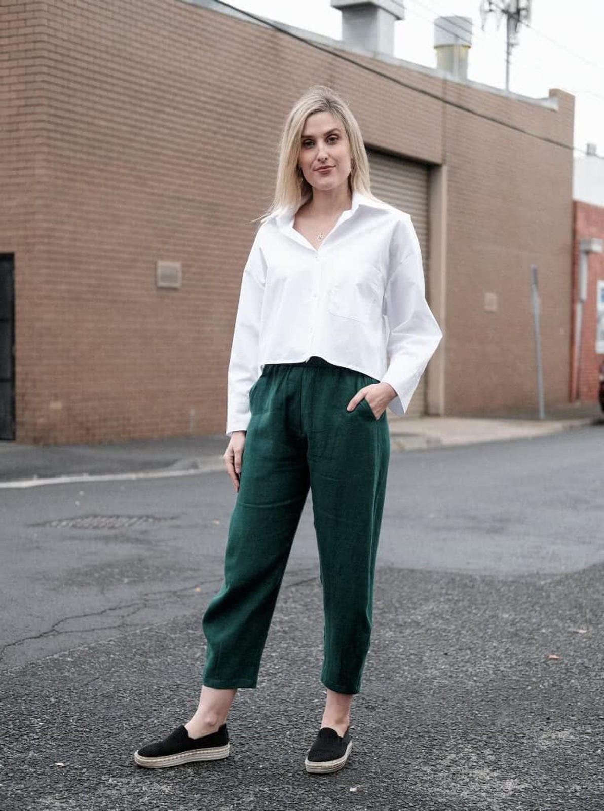 Style Arc Sewing Pattern - Barry Woven Pant (Sizes 10-22) Sizes 10-22