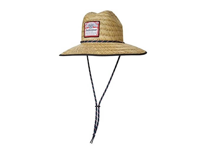 Billabong Mens Billabong x Budweiser Lifeguard Gambler Hat - Natural Tides Print