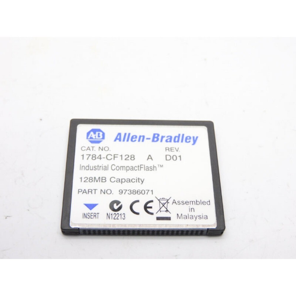 1784-CF128 ControlLogix CompactFlash Card Brand New AB Original Sealed 1784CF128