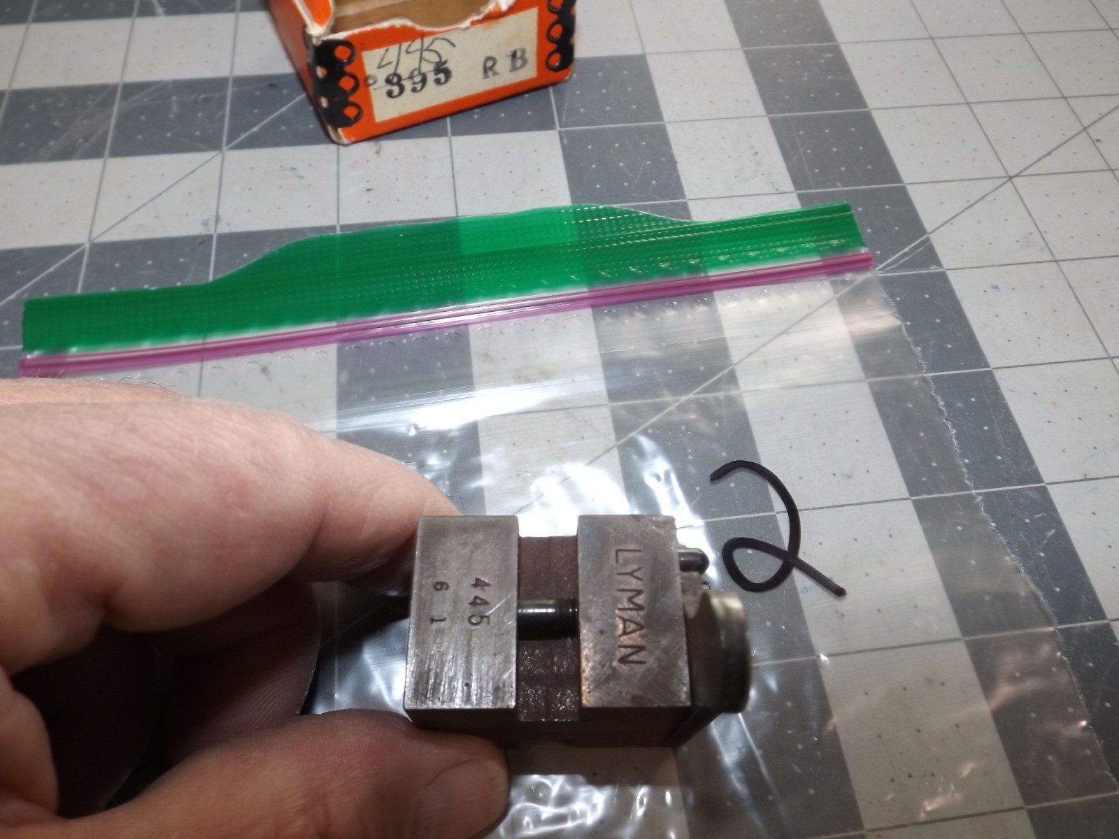 Lyman Ideal Bullet Mould Mold 445 61 single cavity