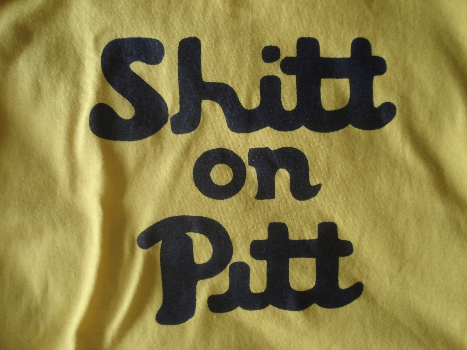 Penn St. Nittany Lions "SHITT on PITT" West Virginia shirt Free Shipping
