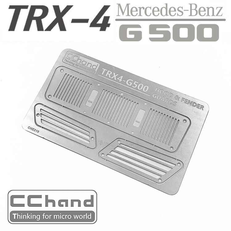 CC HAND 1/10 Air inlet of hood for RX-4 TRX-6 Benz 4X4 6X6 G63 G500
