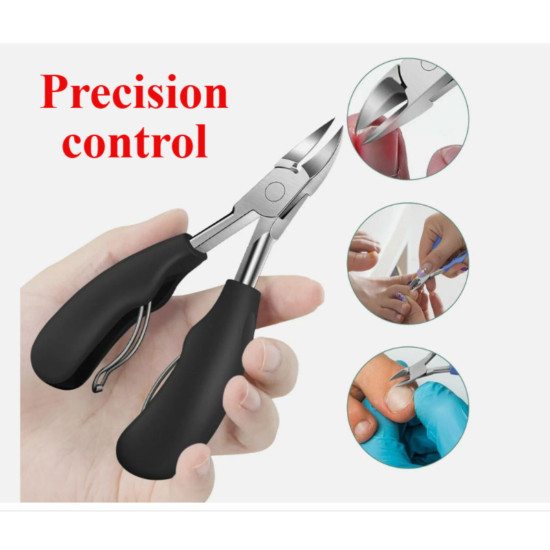Toenail Clippers Nail Scissor Fits For Thick Ingrown Toe Nails Precision Control