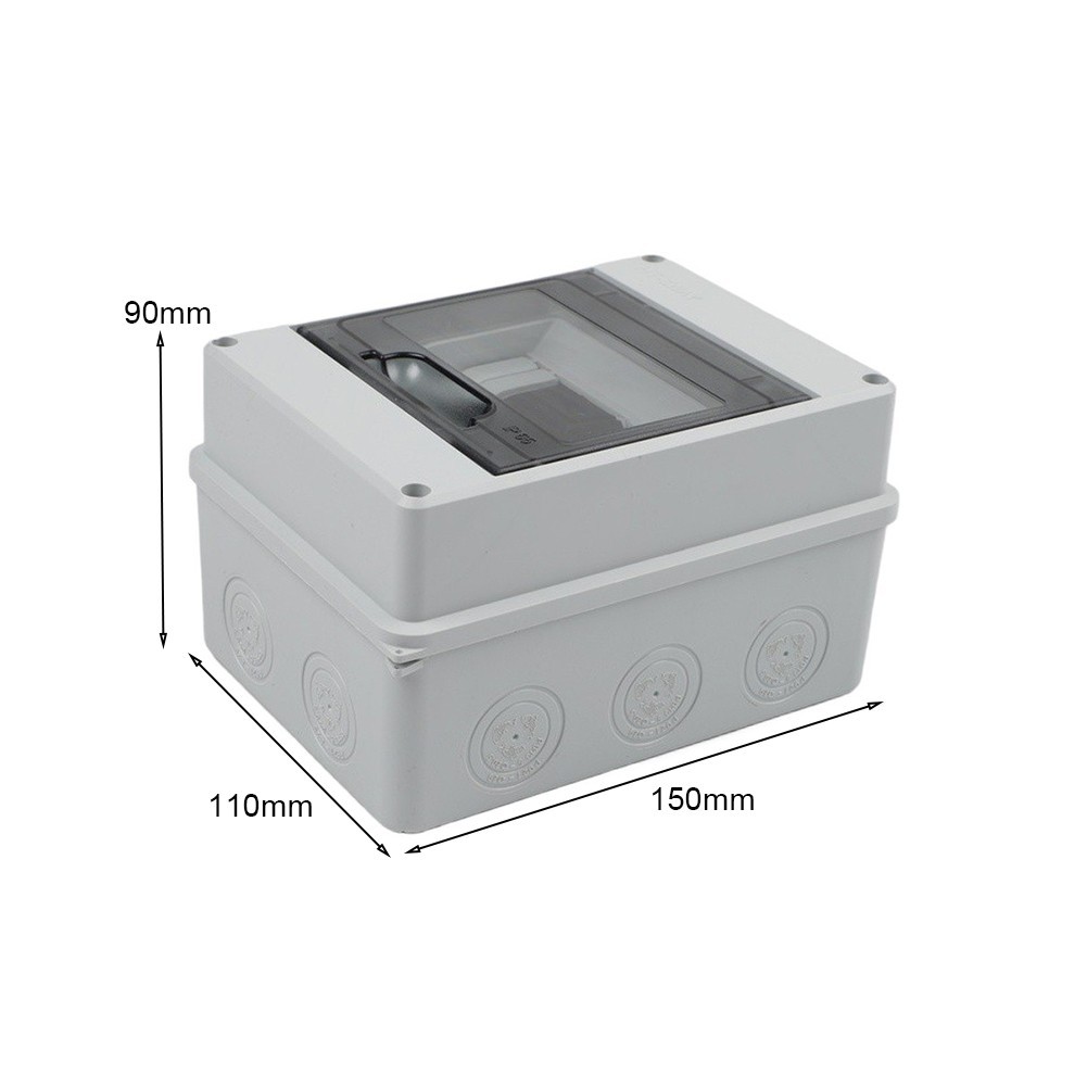 Fuse Box Accessories 1 Pcs 1 Row For 5 Modules Distribution Box Dustproof