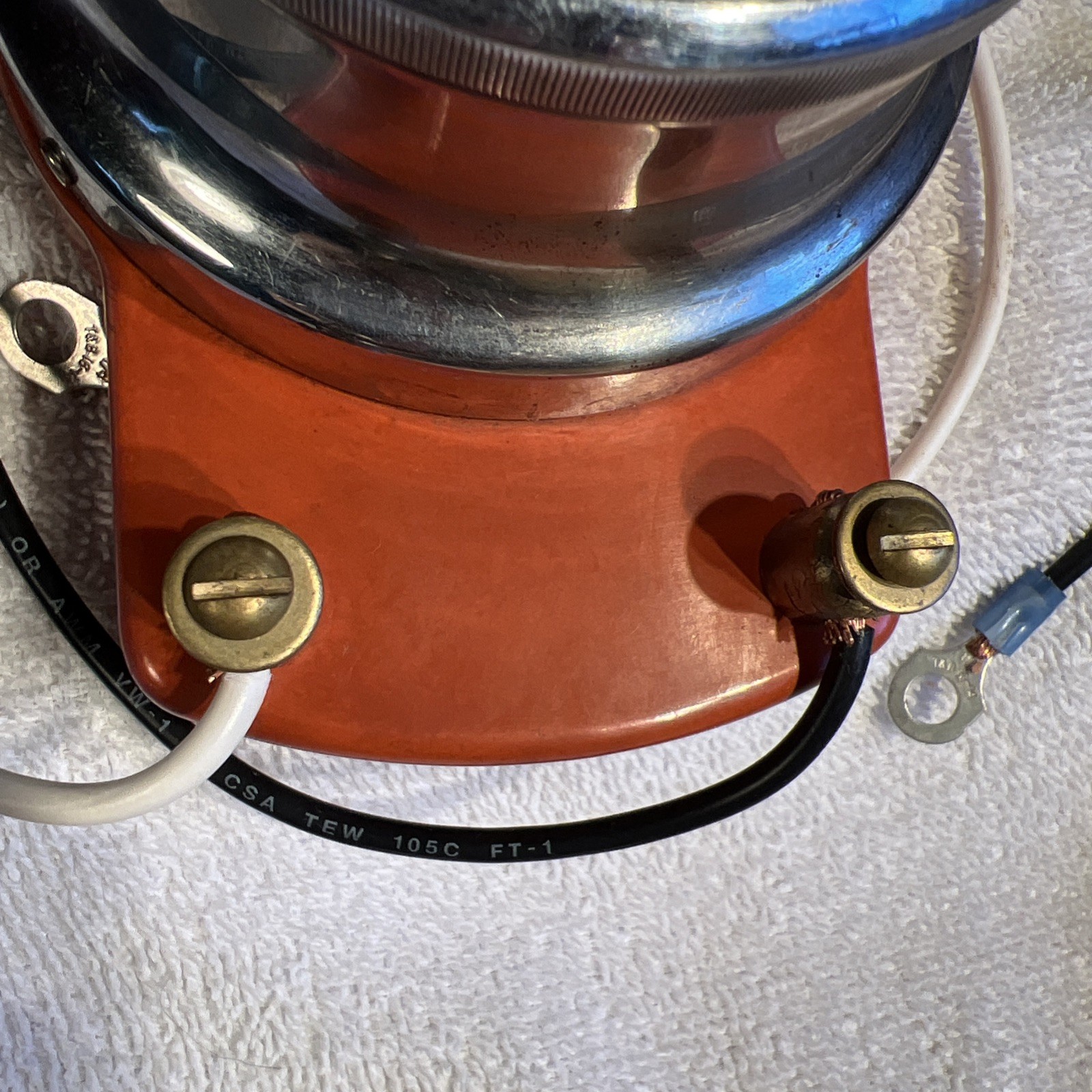 Antique Echlin D.C. Voltage D.C.Amperes Testing Equipment WORKS
