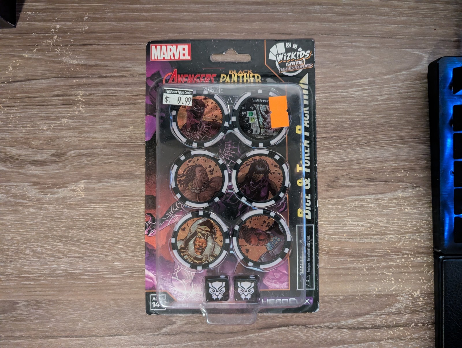 Marvel HeroClix: Avengers Black Panther and the Illuminati Dice & Token Pack