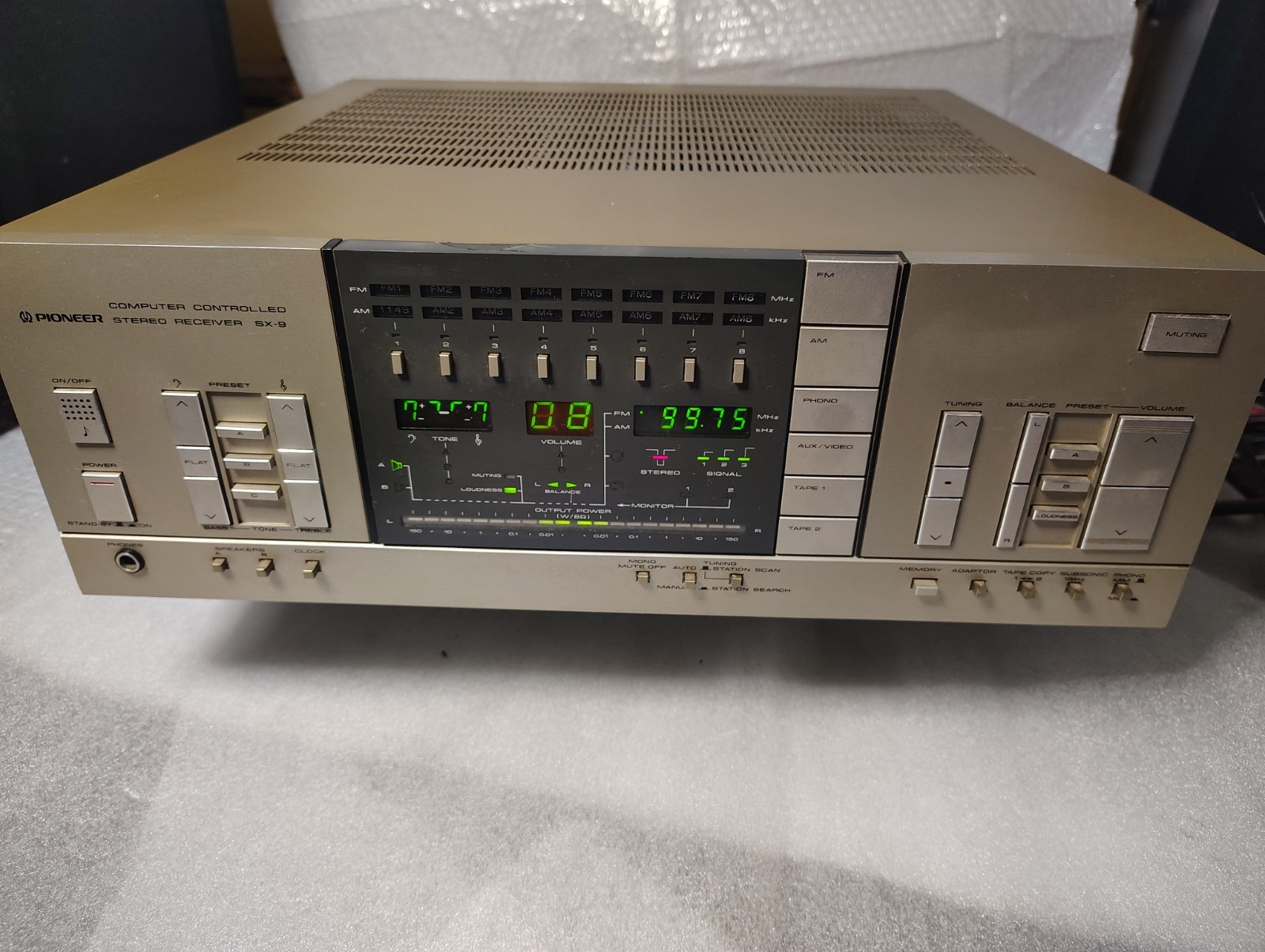 PIONEER SX 9 receiver