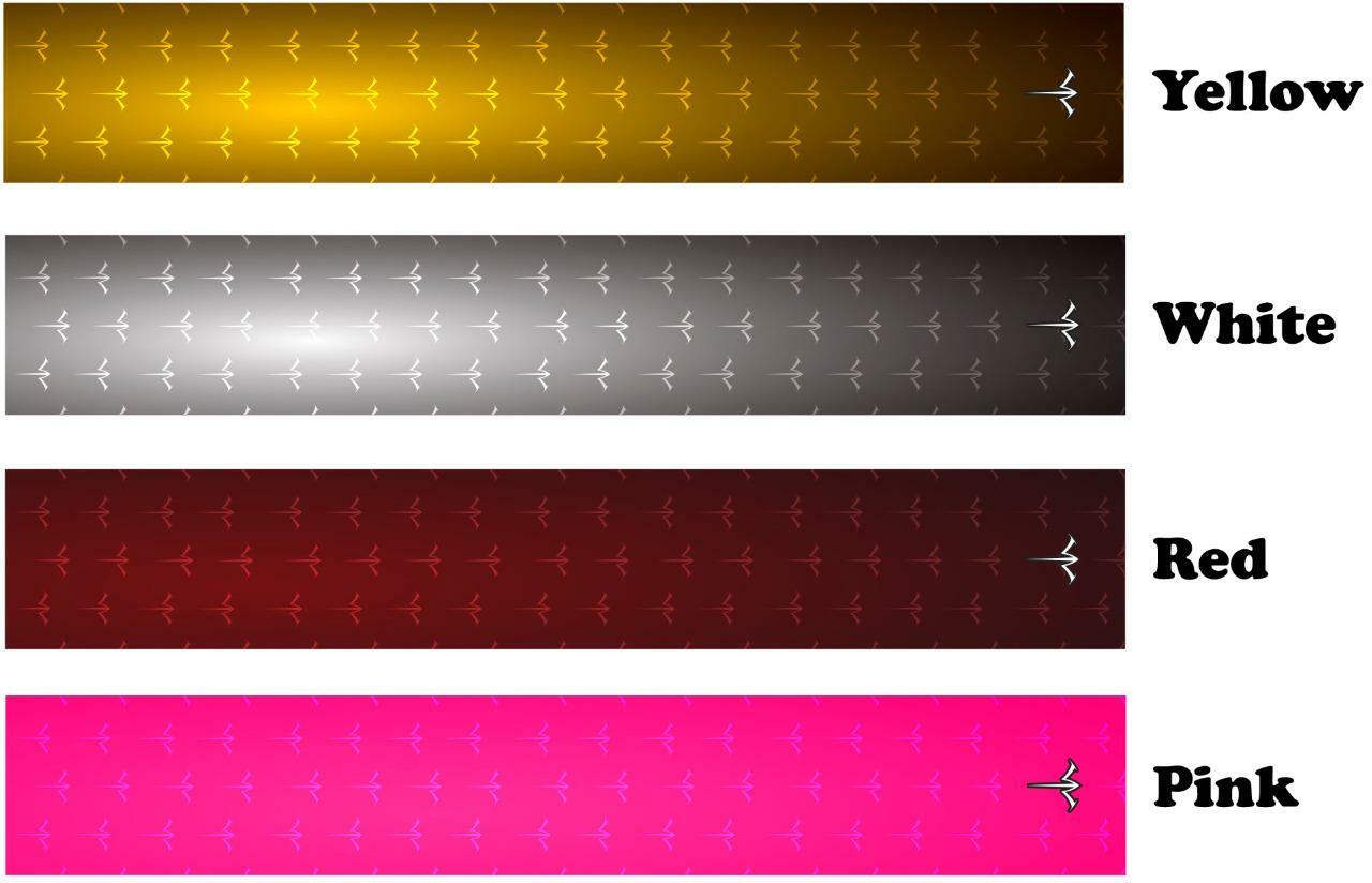 White Water Archery Tiled Icon Solid 1 Arrow Wraps 15 Pc Choose Length Width