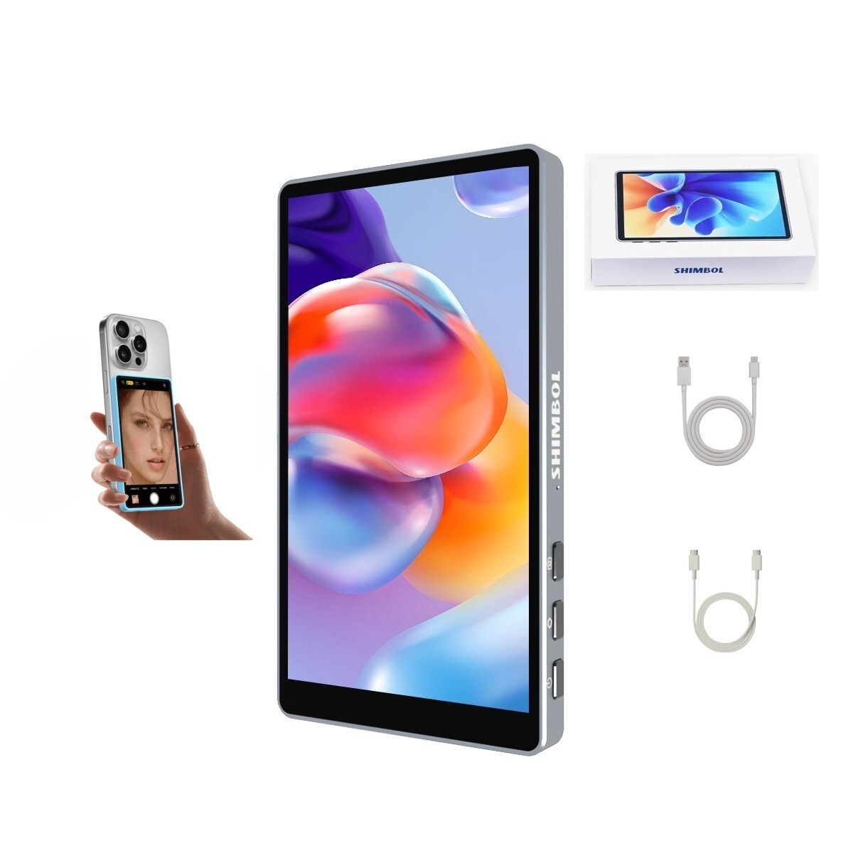 SHIMBOL CP5 Lite Phone Vlog Selfie Monitor 1080P 5 inch Full HD for Rear Camera