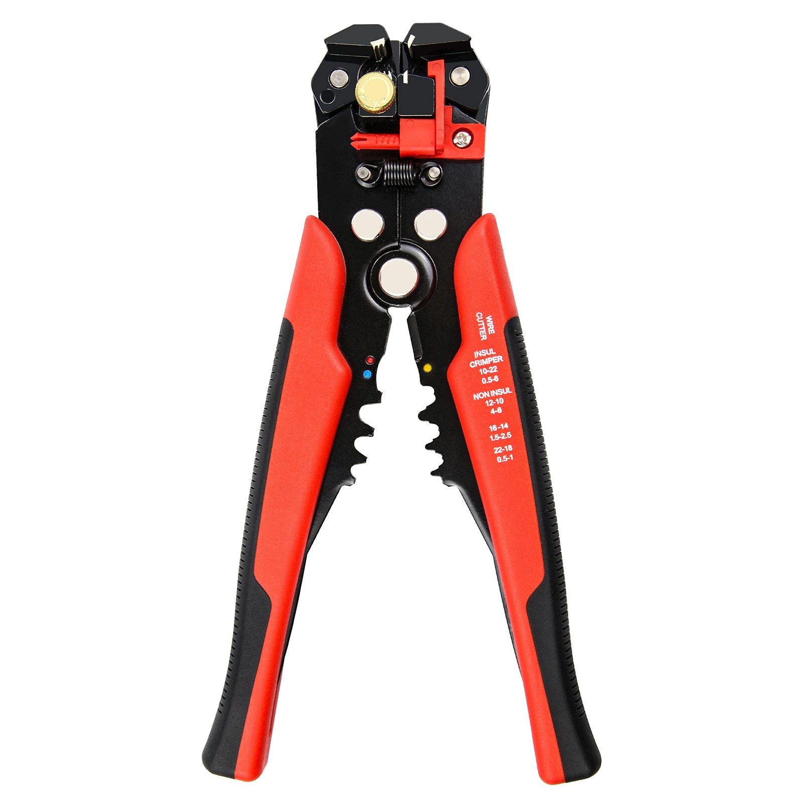 Wire Stripping Tool, Self-adjusting 8-Inch Automatic Wire Stripper/Cutting Pl...