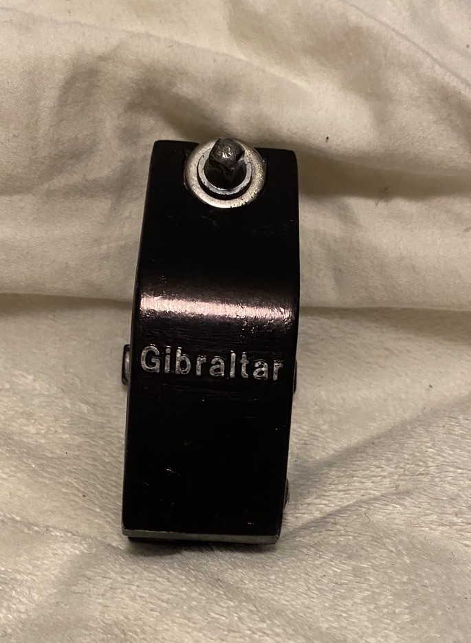 Gibraltar all metal hinged memory lock clamp for 1 1/2” Diameter Rack Tubes