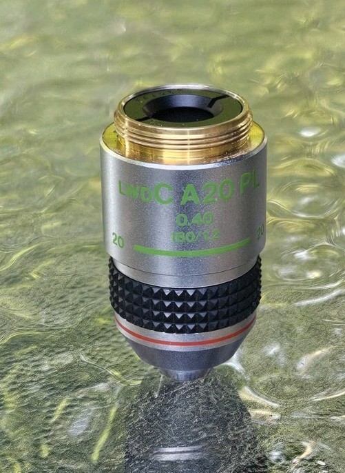 OLYMPUS Objective Lens Used LWD C A20 PL 0.40 160/1.2 T6