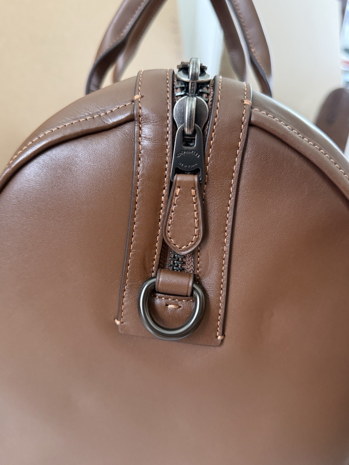 Coach Gotham duffle bag 45 saddle brown NWT