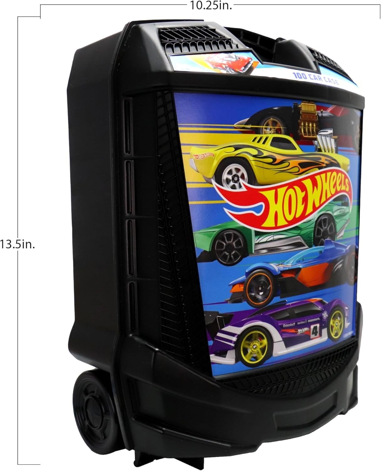 Hot Wheels 100-Car Storage Case – Large Capacity Organizer for 1:64 Die-Cast ...