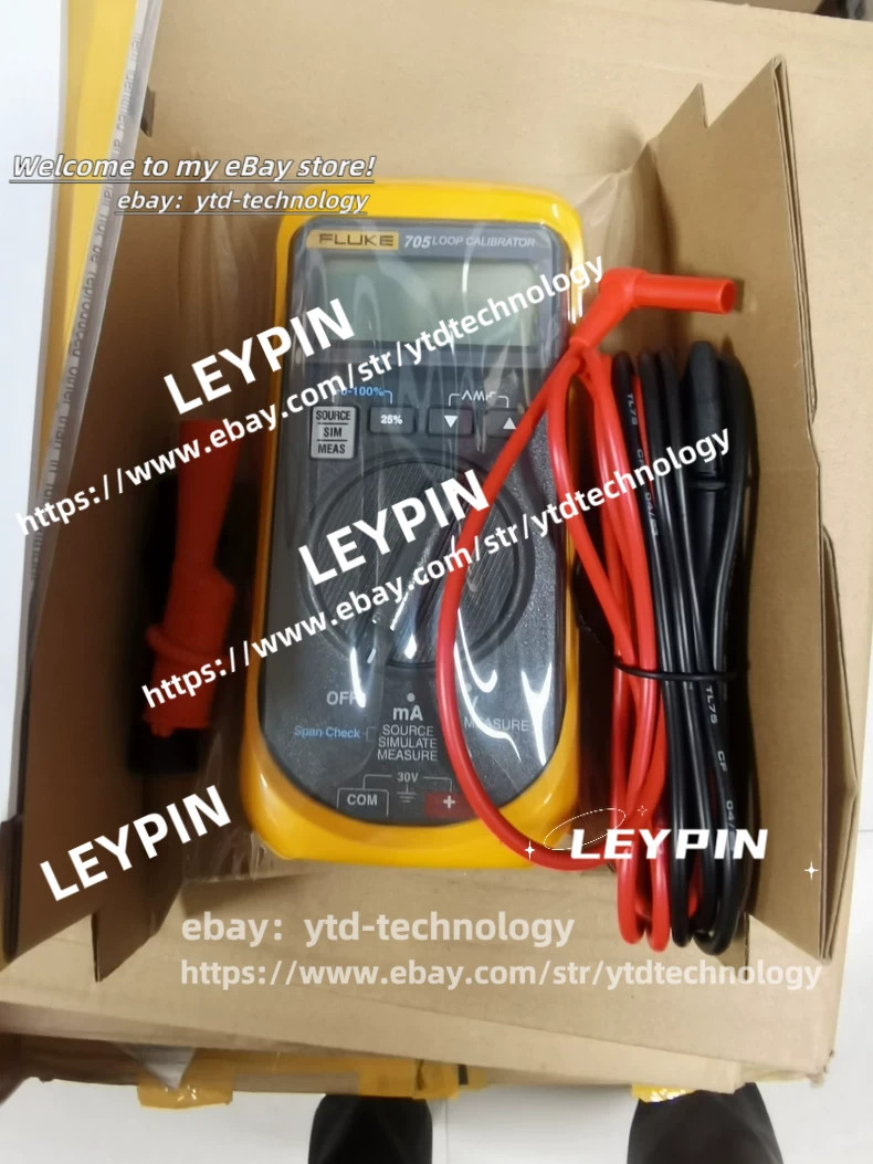 NEW FLUKE 705 LOOP CALIBRATOR SOURCE SIMULATE OR MEASURE DHL or FedEx#ytd