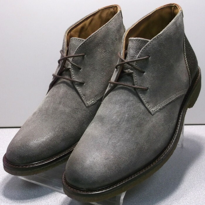 253019 MSBT50 Men's Shoes Size 9.5 M Brown Suede Lace Boots Johnston & Murphy