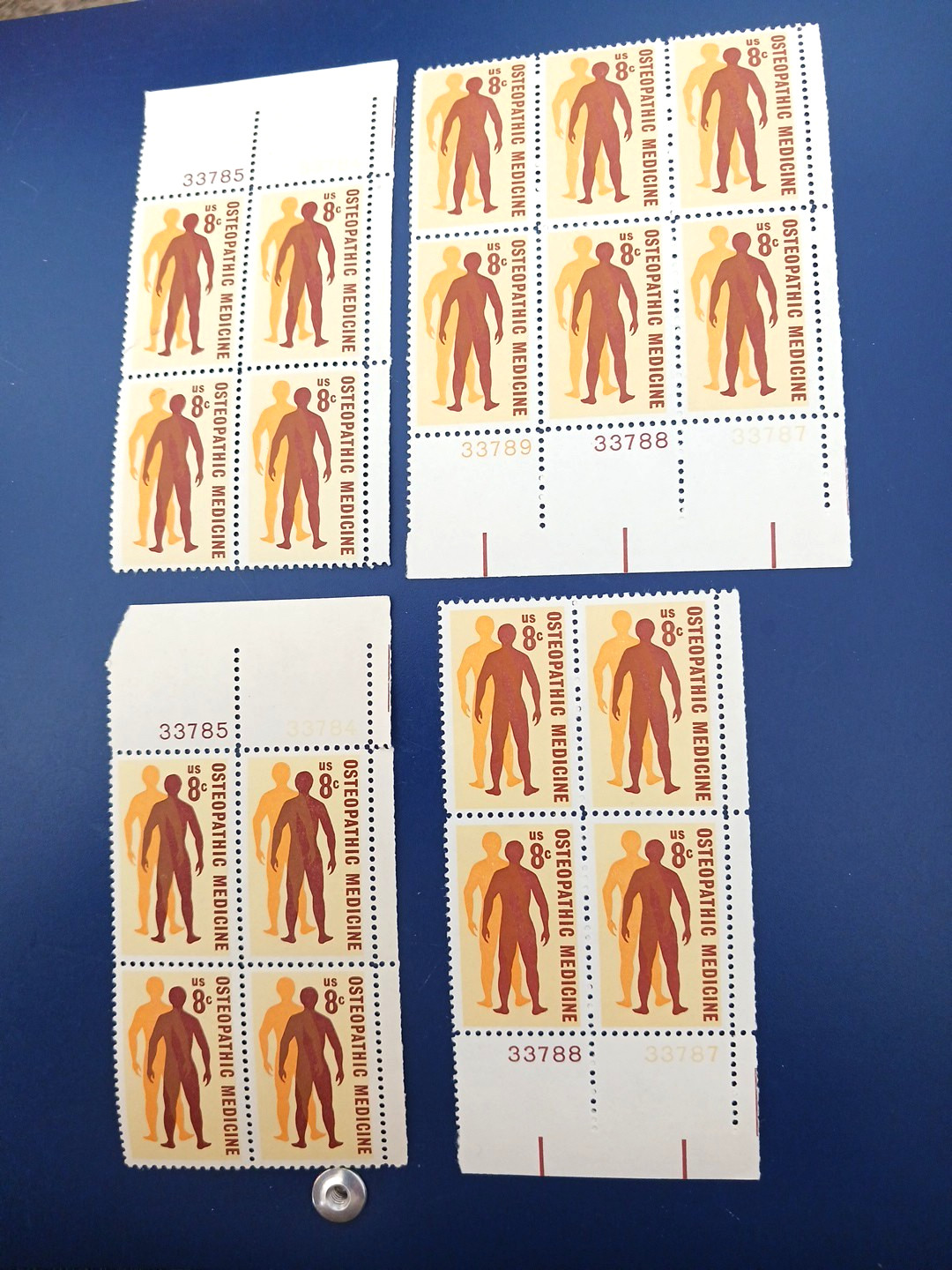 OSTEDPATHIC MEDICINE - The US Stamp {18}  #1469