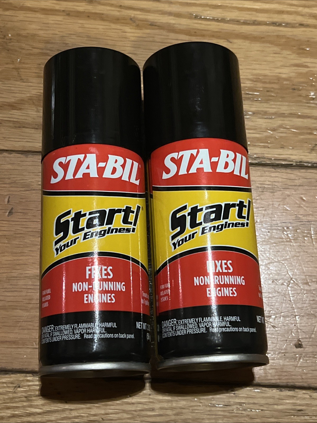 STA-BIL 21214 Start Your Engines! Fuel System Revitalizer Starter Fluid 2oz 2 Pk