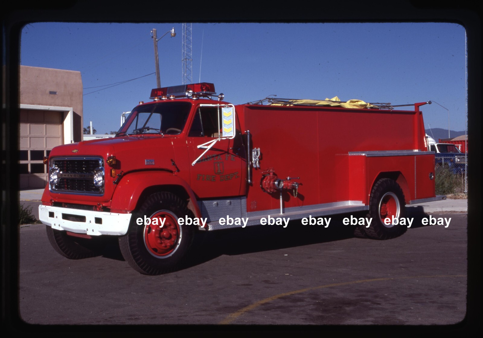 Santa Fe NM Chevrolet Tanker Fire Apparatus Slide