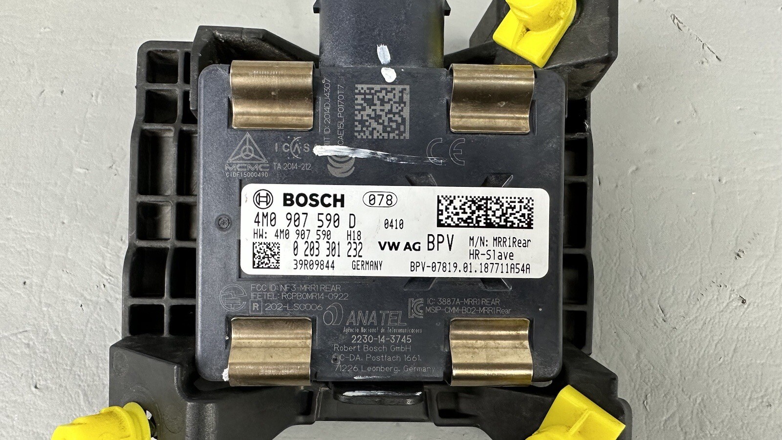 2018-2019 AUDI A4 A5 Q7 S5 RS5 REAR LEFT BLIND SPOT SENSOR CONTROL MODULE OEM