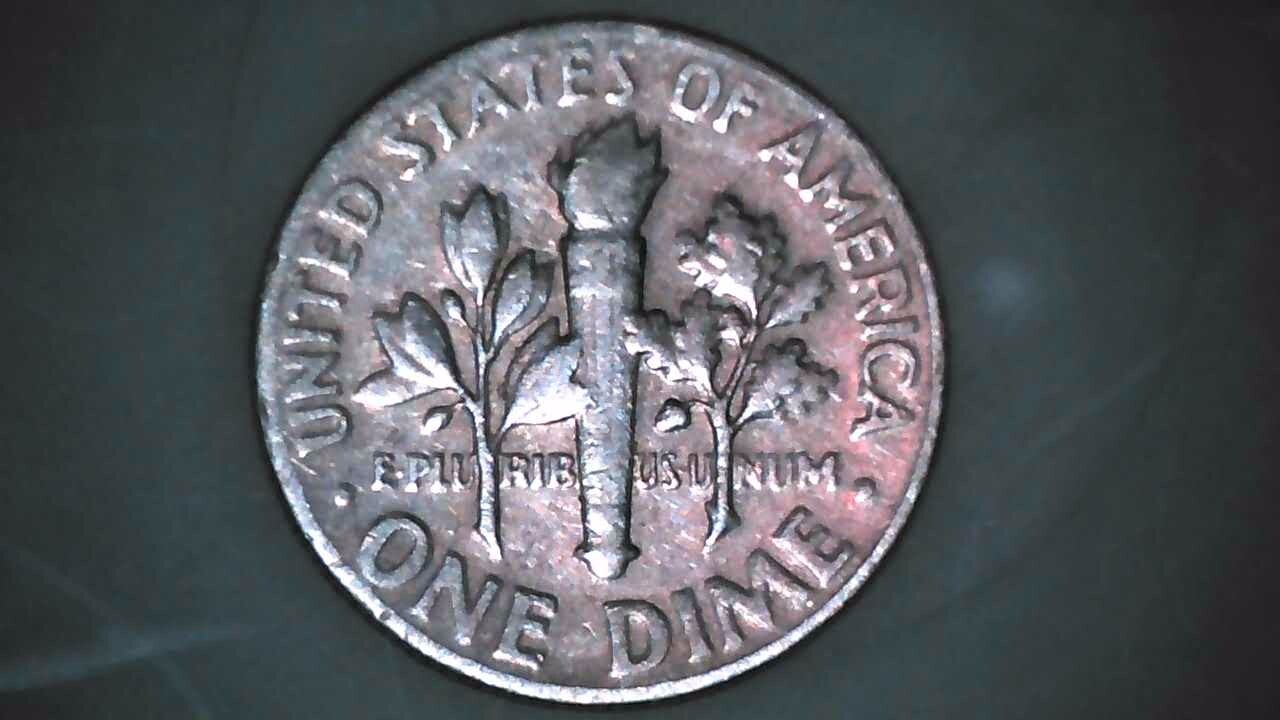 Rare 1965 dime no mint mark w/errors 