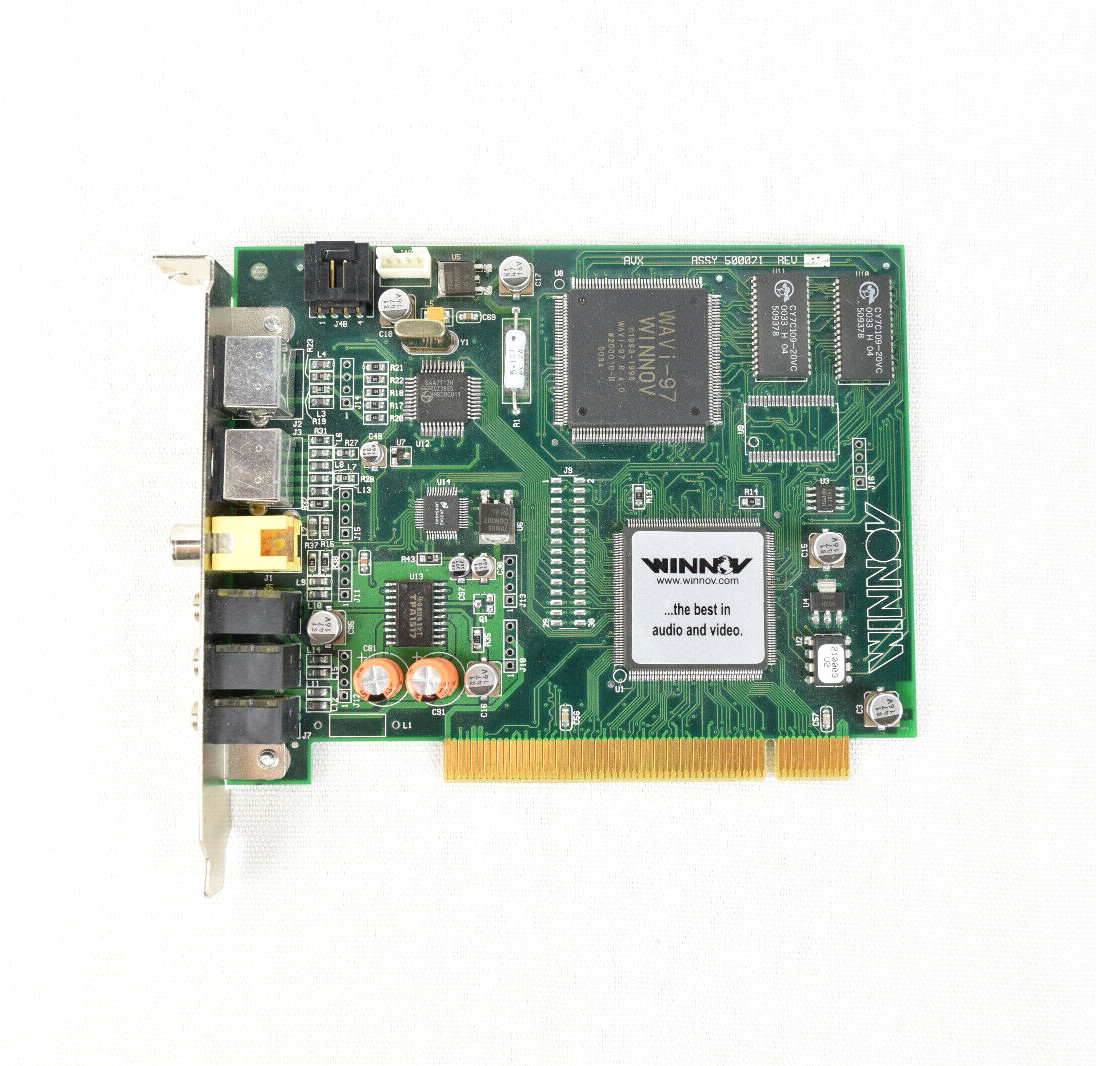 Vintage WINNOV WAVI-97 SOUND VIDEO CAPTURE CARD ISA