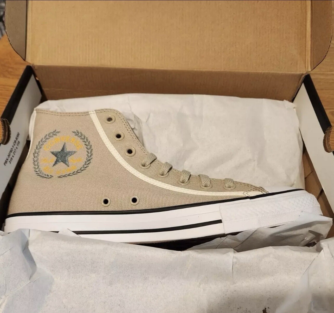 CONVERSE Unisex Chuck Taylor All Star High Sneakers S. 9/11 Beach Stone A06574C