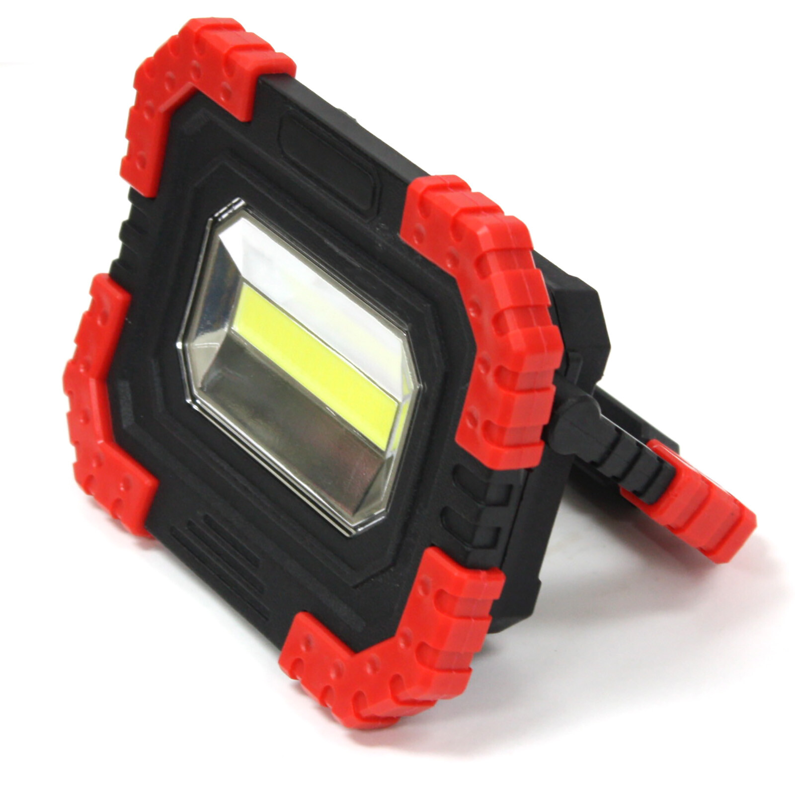 10w COB LED Rechargeable Cordless Flood Work Light Flashlight w/ 1A USB Charging