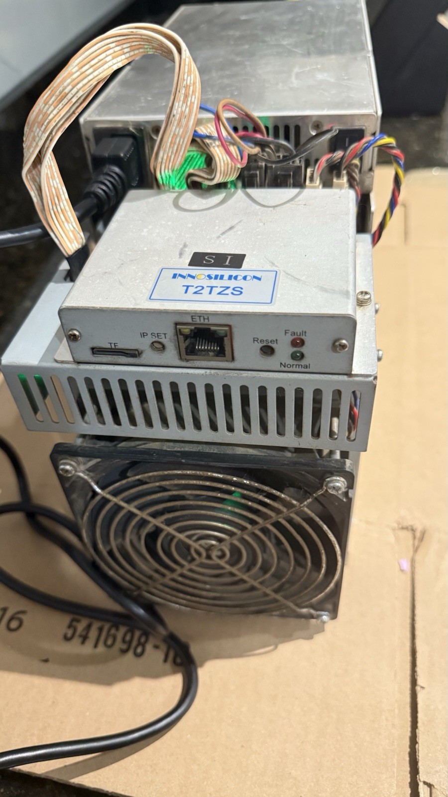 Innosilicon T2Tzs 30TH ASIC Miner – Powers On – Untested