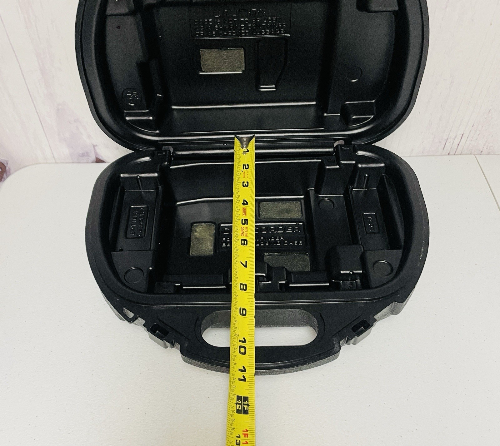 Vintage JVC Black Video Camcorder Camera Hard Case Storage Carry