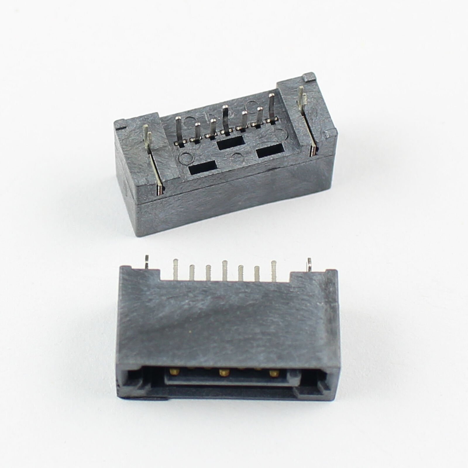 5Pcs Sata Type A 7 Pin Straight DIP Male Adapter Connector For Hard Drive HDD