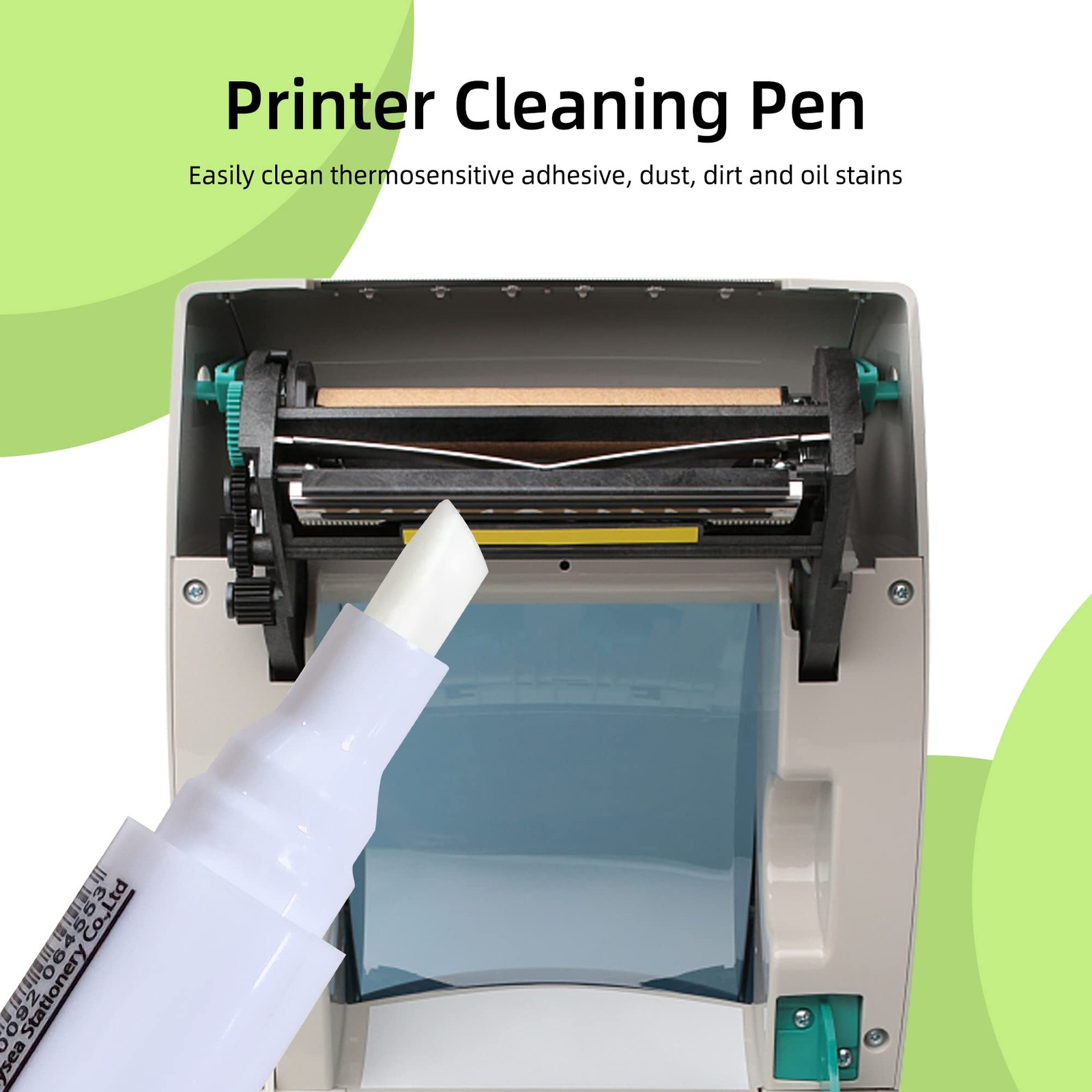 Thermal Printer Printhead Cleaning Pen for Receipt Shipping Label...