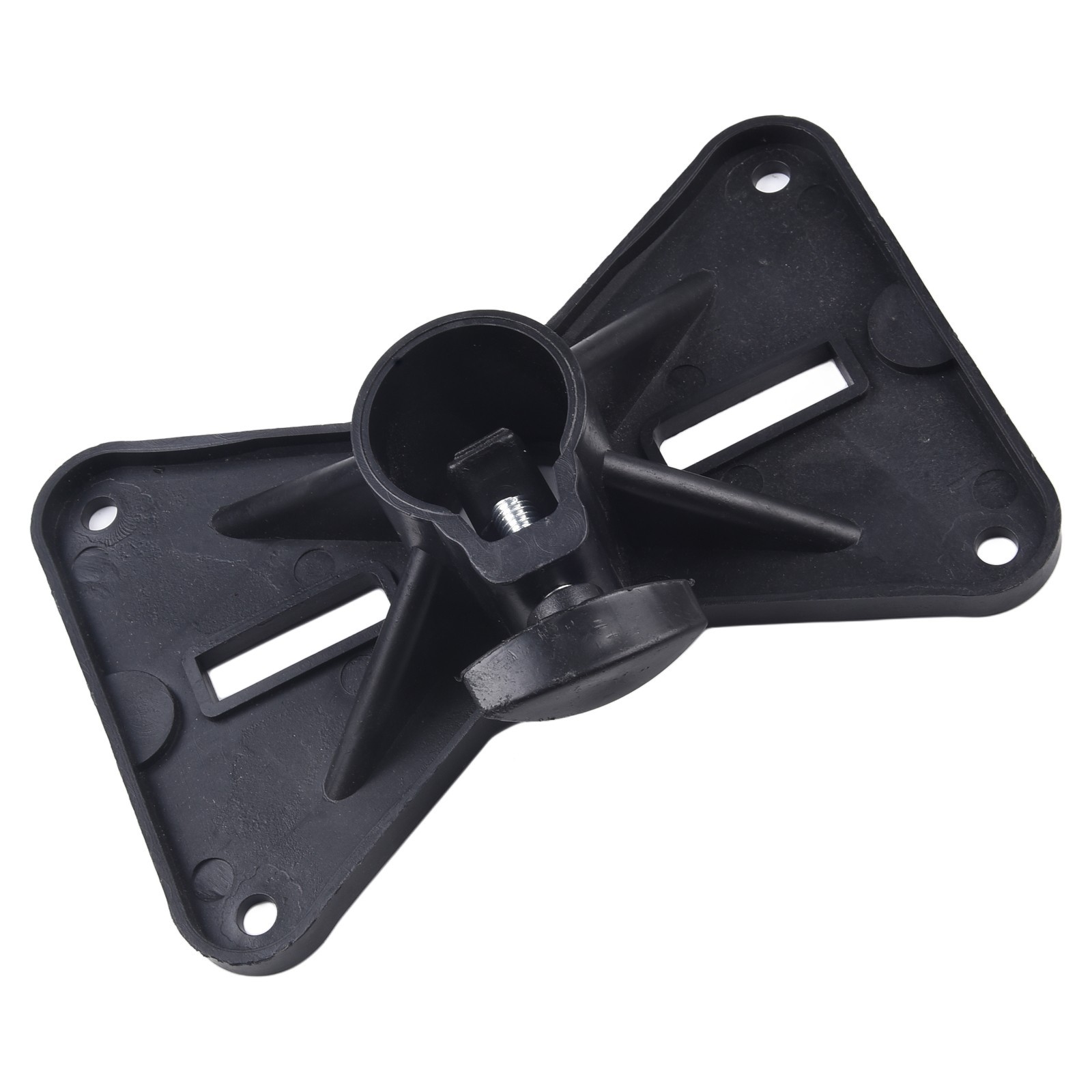 Rotatable 35mm plastic Mount Tripod Pole DJ Speaker Stand Adapter Top Cap Tray