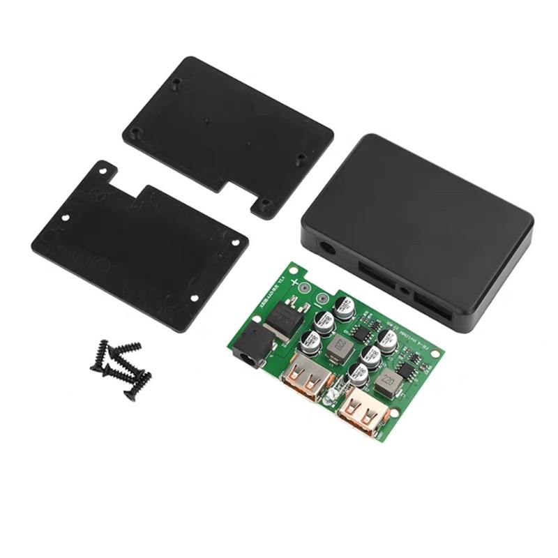 Double USB 5V 9V 12V Fast Charging Module Regulator Solar Panel Stabilizer