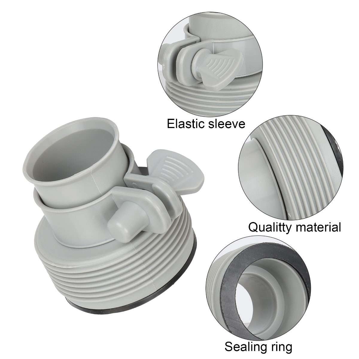 1/2/4PCS For Intex Replacement Hose Adapter Pool Filter Pump Conversion Fitting
