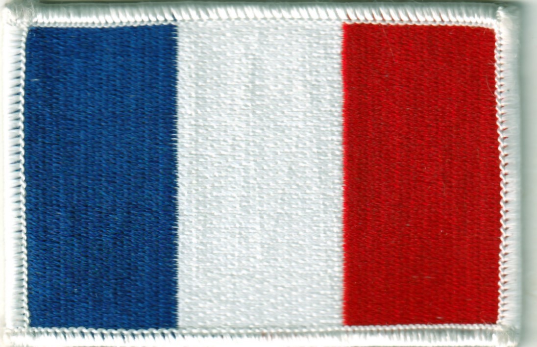France Air Force pilots nationality tab patch 90's