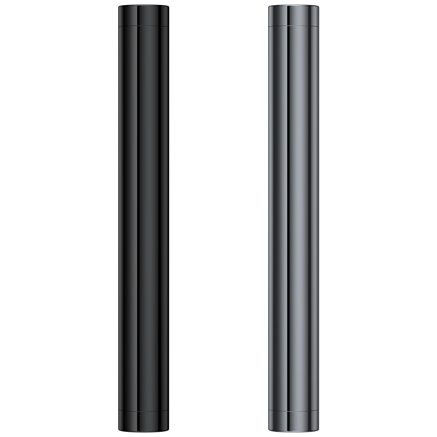 Metal Tube Container(2 Pack), Portable Aluminum Waterproof Storage Tube Holde...