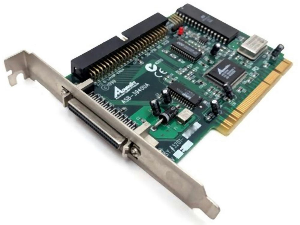 AdvanSys LJVABP-930UA SCSI CONN 50-PIN Controller Board PCI Card ABP-960/70UA