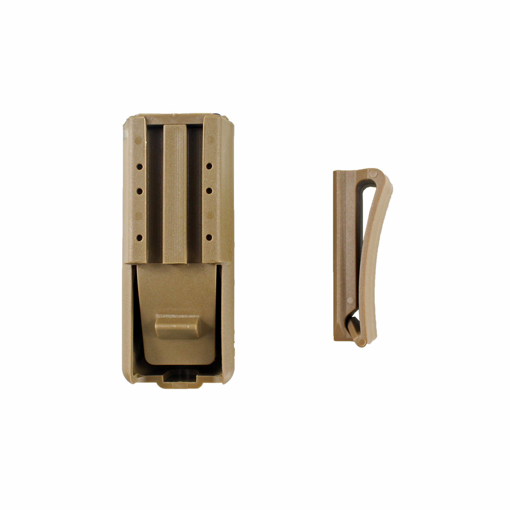 Tactical Flashlight Pouch Torch Holder Quick Release Belt Clip Camping Holster
