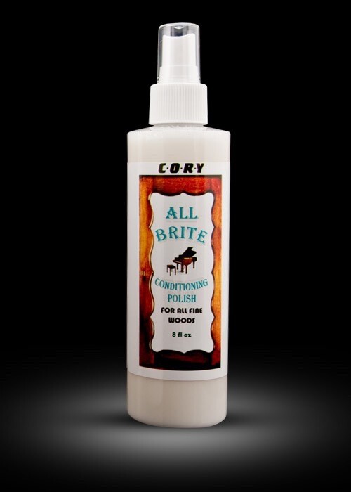 Cory All Brite Wood Conditioning Polish for Pianos and Fine Furniture | 4 oz