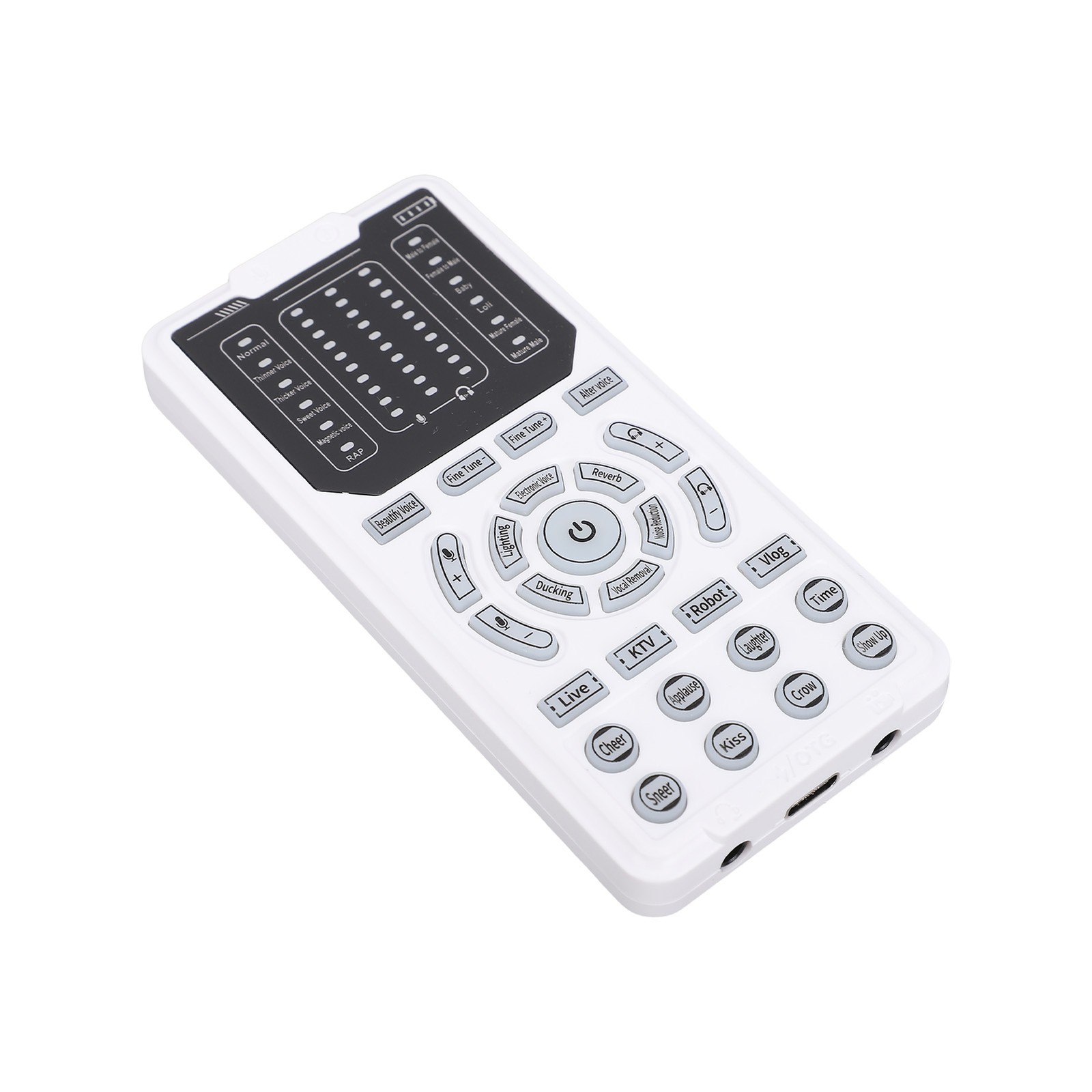 Voice Changer Portable Voice Changer Device With Headphone Microphone 15 RUWE