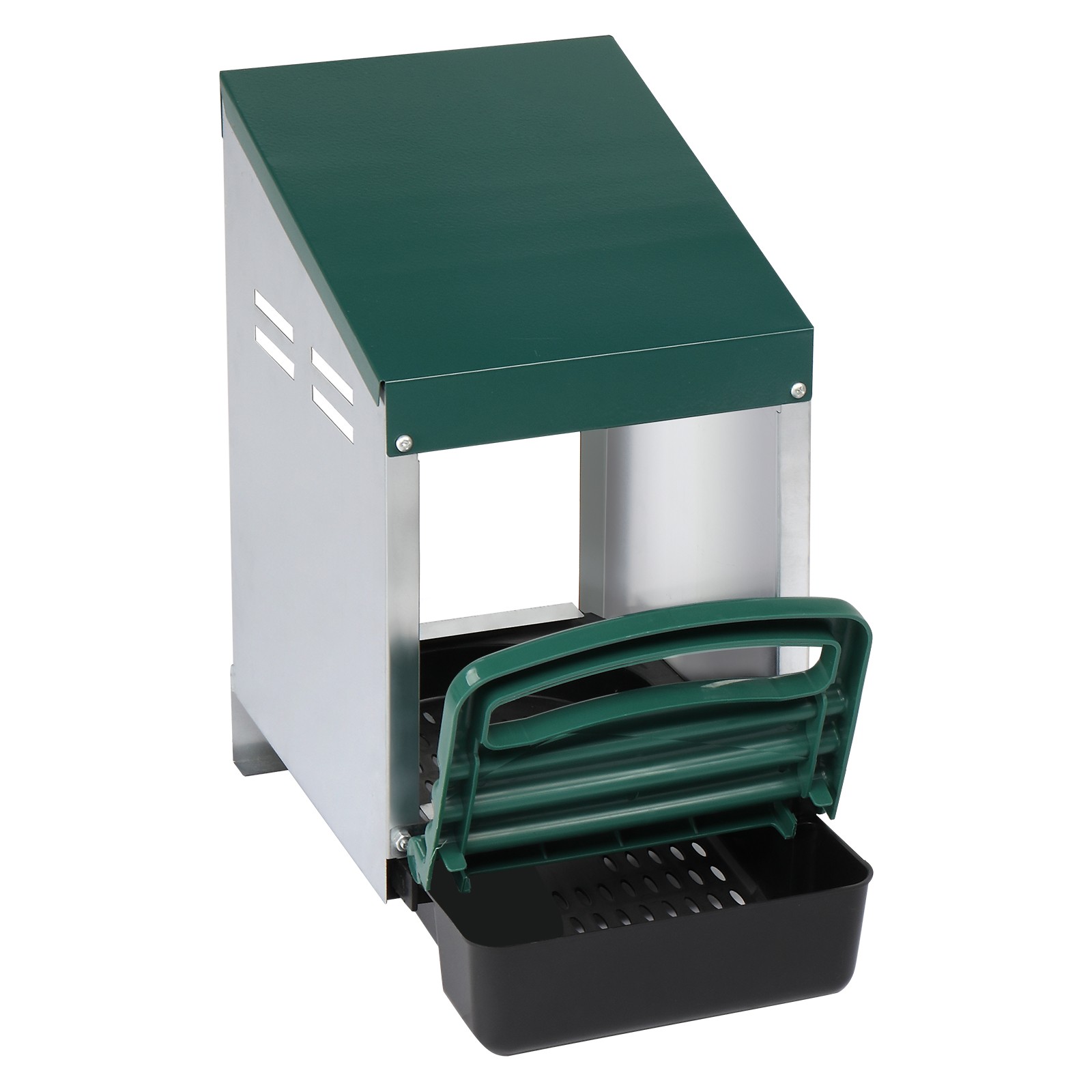 Chicken Nesting Boxes 1 Hole Metal Chicken Egg Laying Box Rollout Egg Collection