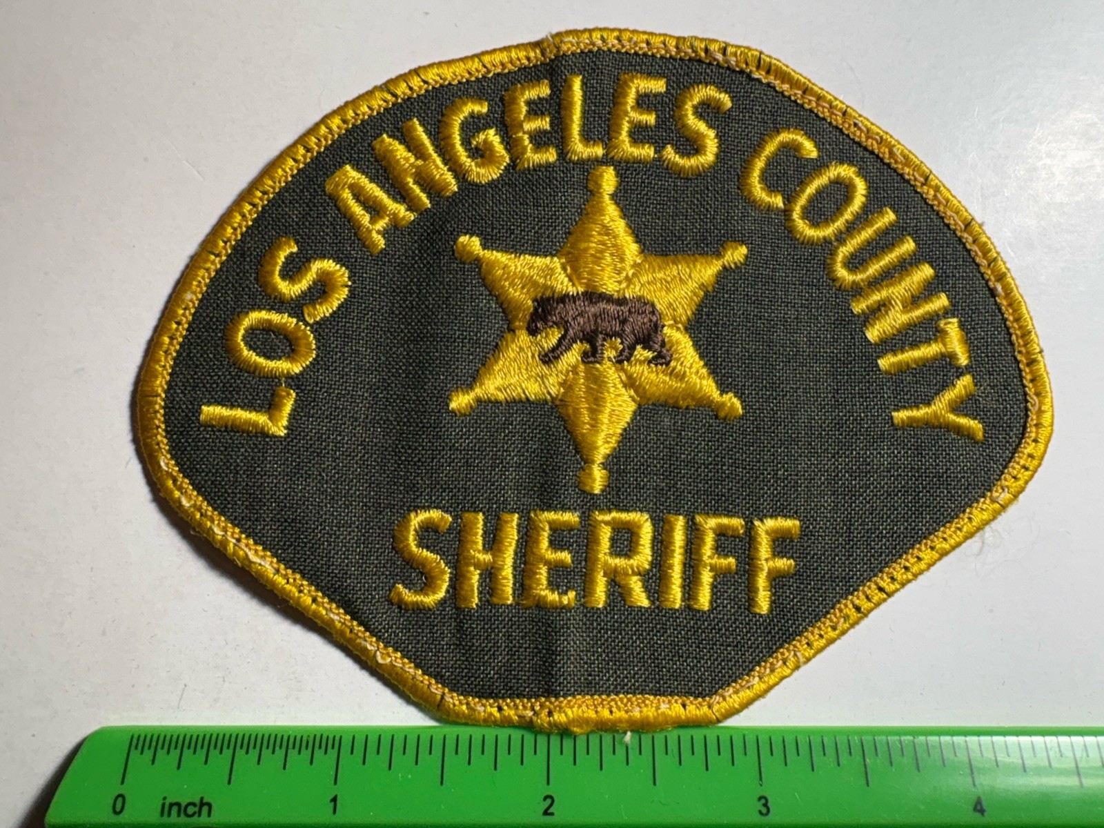 Los Angeles County California Sheriff Patch ~ Used