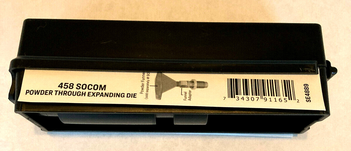 LEE 91165 458 Socom  Powder Through Expanding Die (Ships within 1 Business Day)