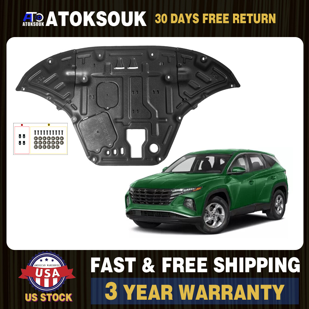For 2022-2024 Hyundai TUCSON Engine Under Cover Front Splash Shields